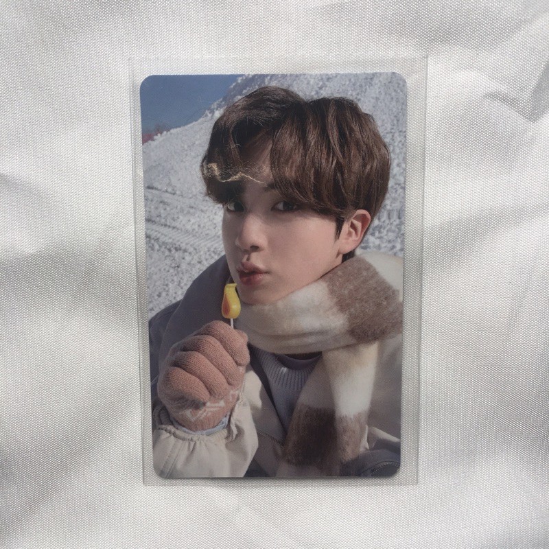 OFFICIAL PHOTOCARD RANDOM SEOKJIN - DVD WINTER PACKAGE/WINPACK