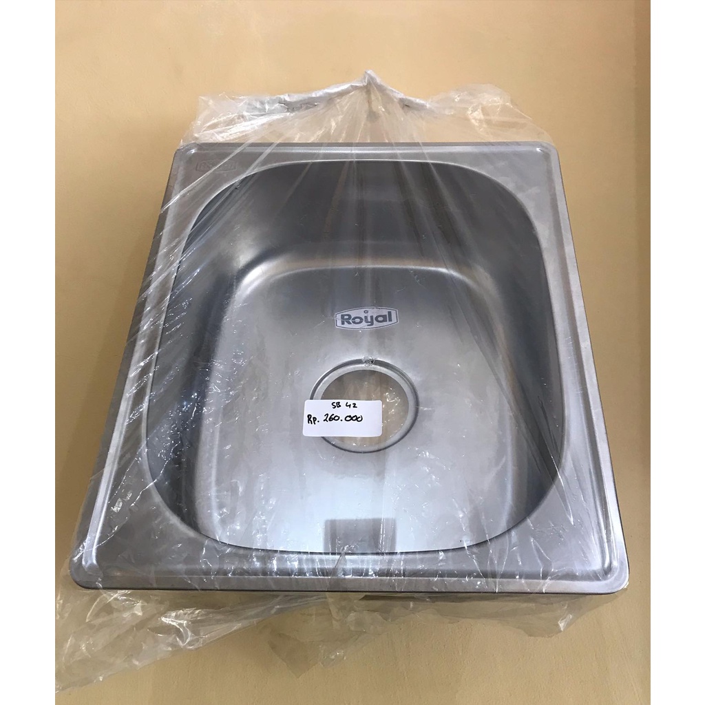 washtafel/tempat cuci piring - royal - 1 tabung - sb 42