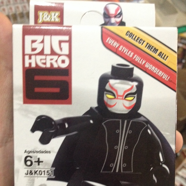 Lego Big Hero movie keren murah bagus