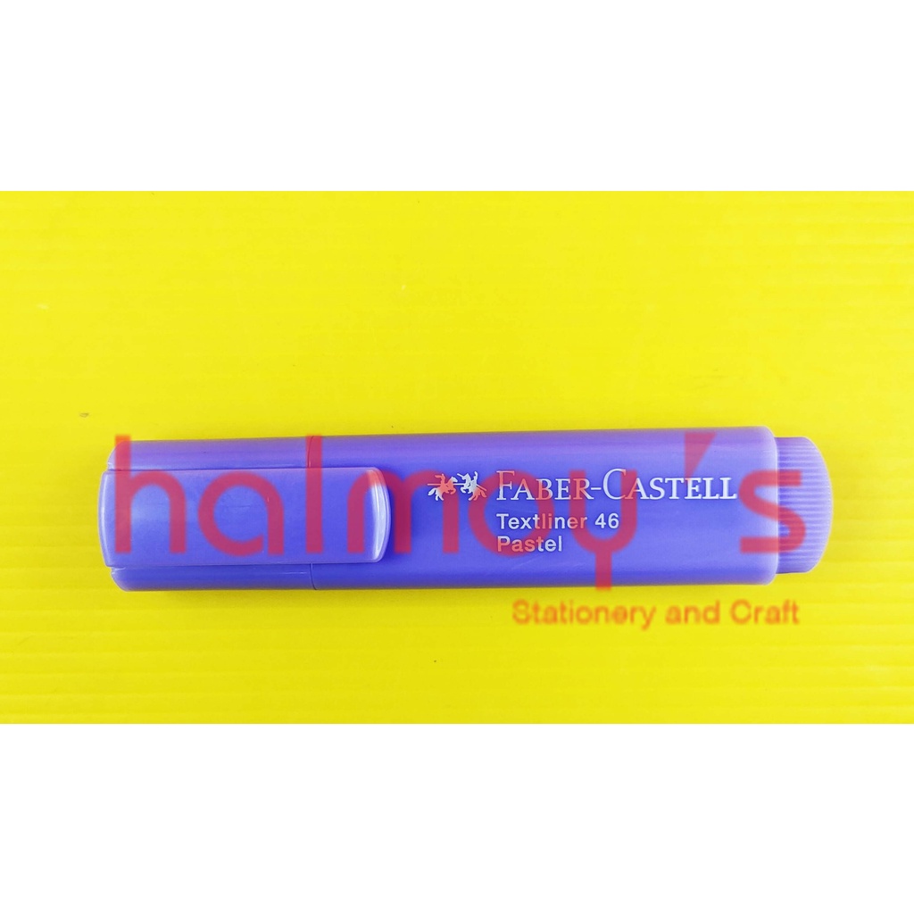 

HIGHLIGHTER / TEXT MARKER FABER CASTELL PASTEL 46 LILAC