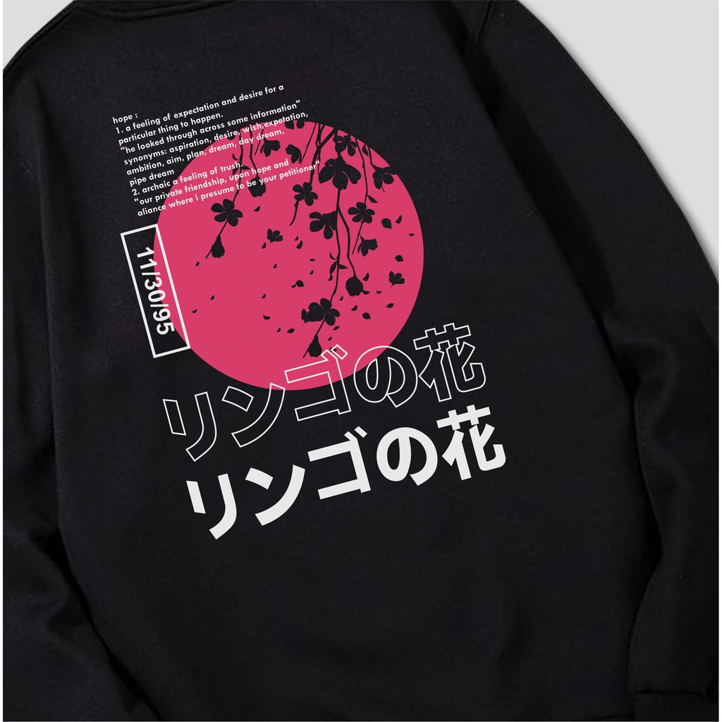 BEST SELLER!! Crewneck Sweatshirt Sakura Jepang natsu co. termurah bisa untuk pria/wanita hoodie