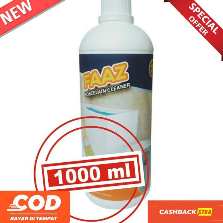 promo Faaz Pembersih Porcelain Cleaner Pembersih Keramik Kamar Mandi Faaz Cleaner Faaz 1000ml