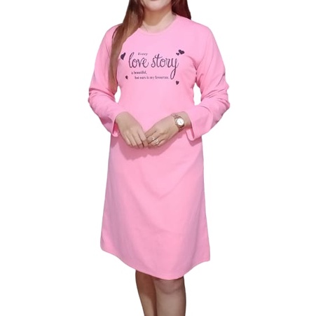 TUNIK LOVE STORY WANITA/ATASAN DRESS