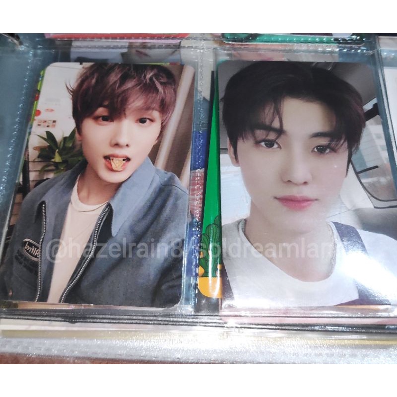 Photocard Jaemin Cafe, Jisung Boring