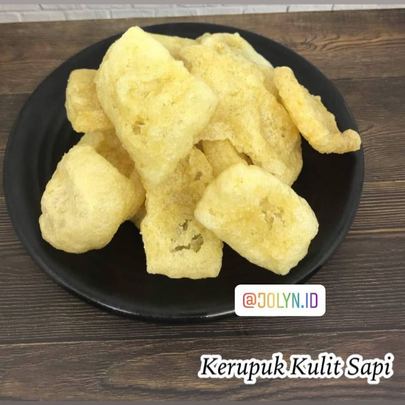 

Kerupuk kulit sapi 80 gram