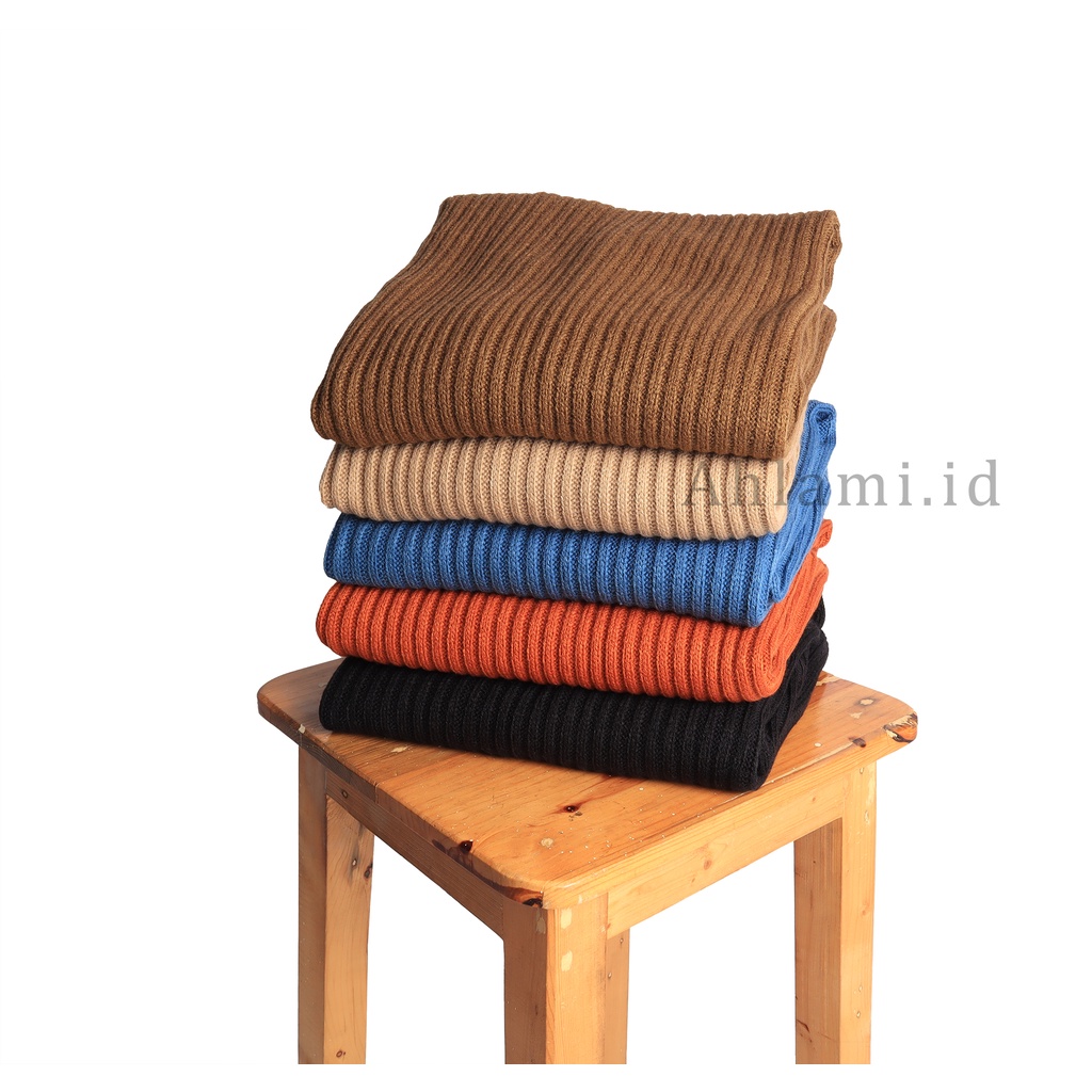 Ahlami- Kala Skirt Rok Rajut Premium Rok Span Knit Tebal Rok Rajut Span Rok Span Premium Rok Kerja Rok Formal Premium-1