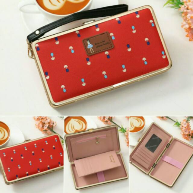 Dompet wanita Lady Tulip/dompet HP Android/exklusif/elegant/kado