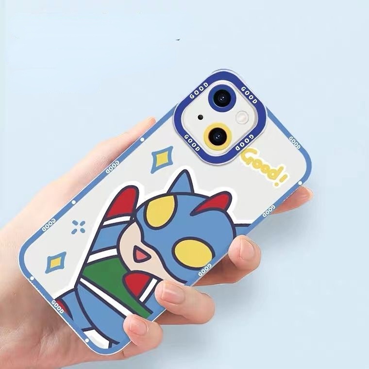 Soft Case Silikon TPU Transparan Desain Superman Untuk Iphone 13 Pro Max 1211 XS XR X 8 7 6 Plus