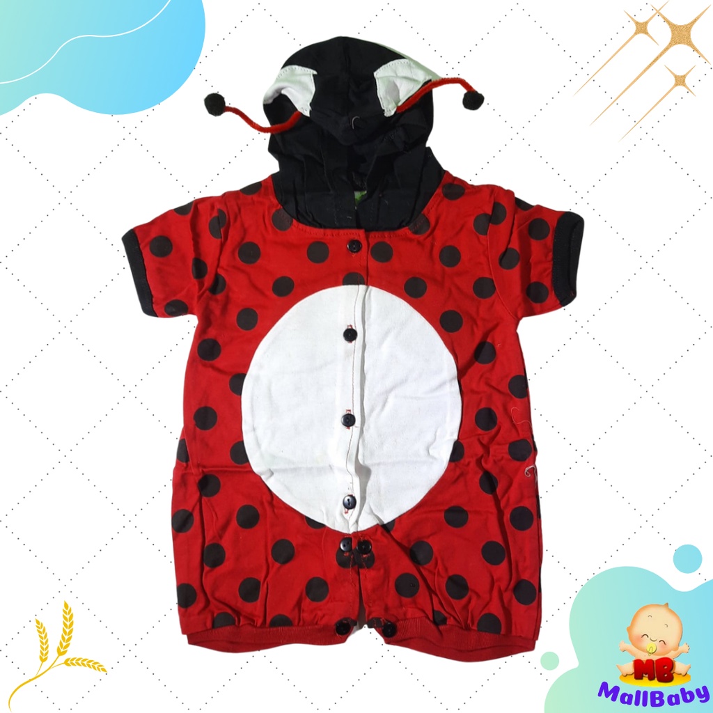 Baju Bayi Laki Laki 0-6 Bulan Jumper Bayi Perempuan Karakter Hewan Lucu