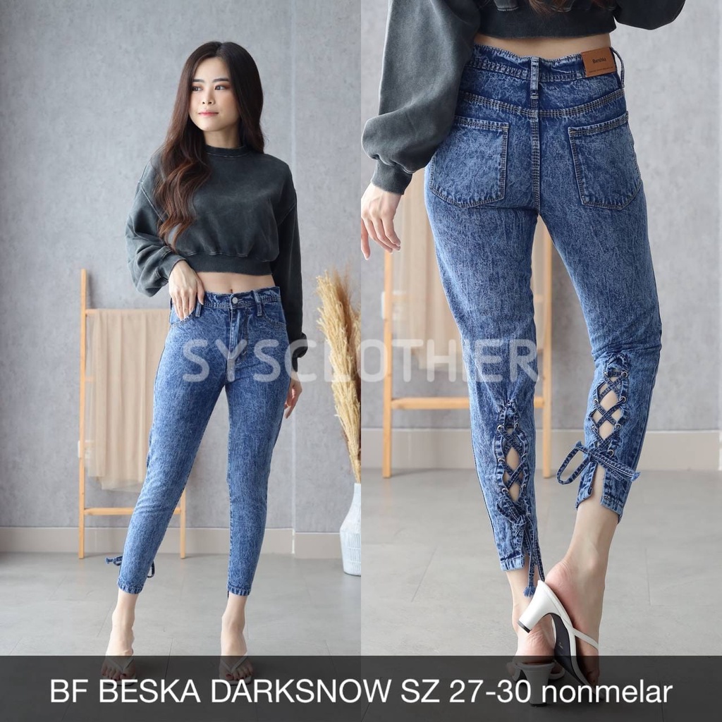 CELANA JEANS WANITA BF BESKA SERIES