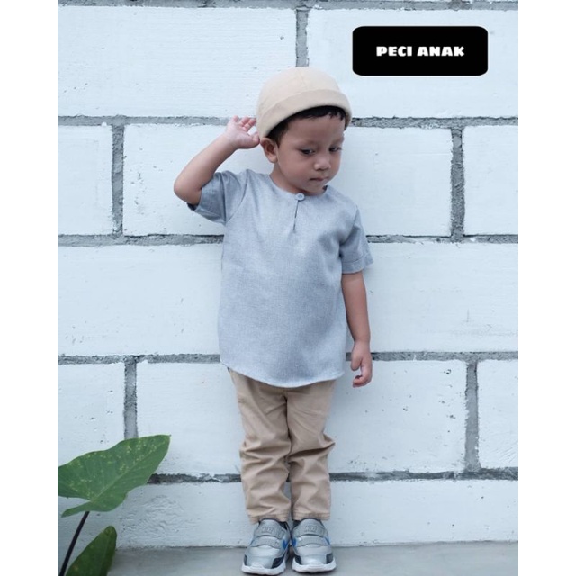 Peci Anak / Peci Mikihat Anak / Topi Peci Mikihat / Peci Lebaran