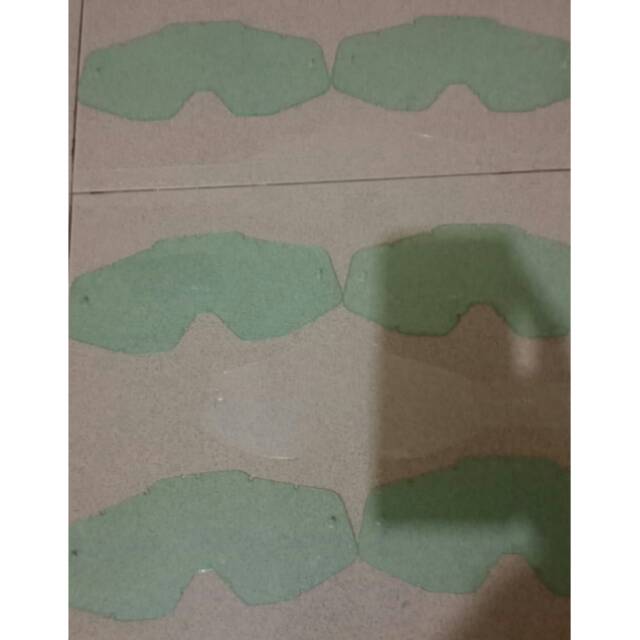 Lensa Bening dan Tear Off Kacamata Google Cross 100 persen