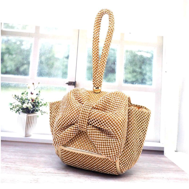 Tas pesta full permata, unik ,elegant dan imut