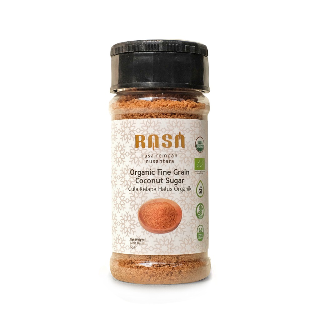 

RASA - Organic Fine Grain Coconut Sugar / Gula Kelapa Halus Organik