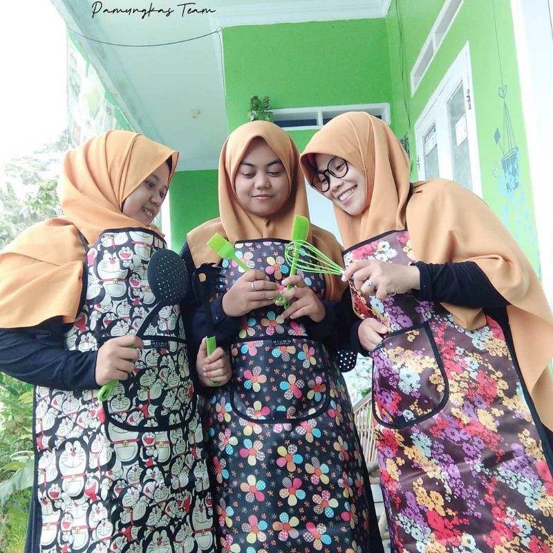 CELEMEK APRON anti air original orlin indonesia