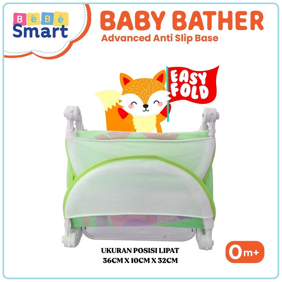 Bebe Smart Baby Bather | Dudukan Mandi Bayi | Perlengkapan Mandi