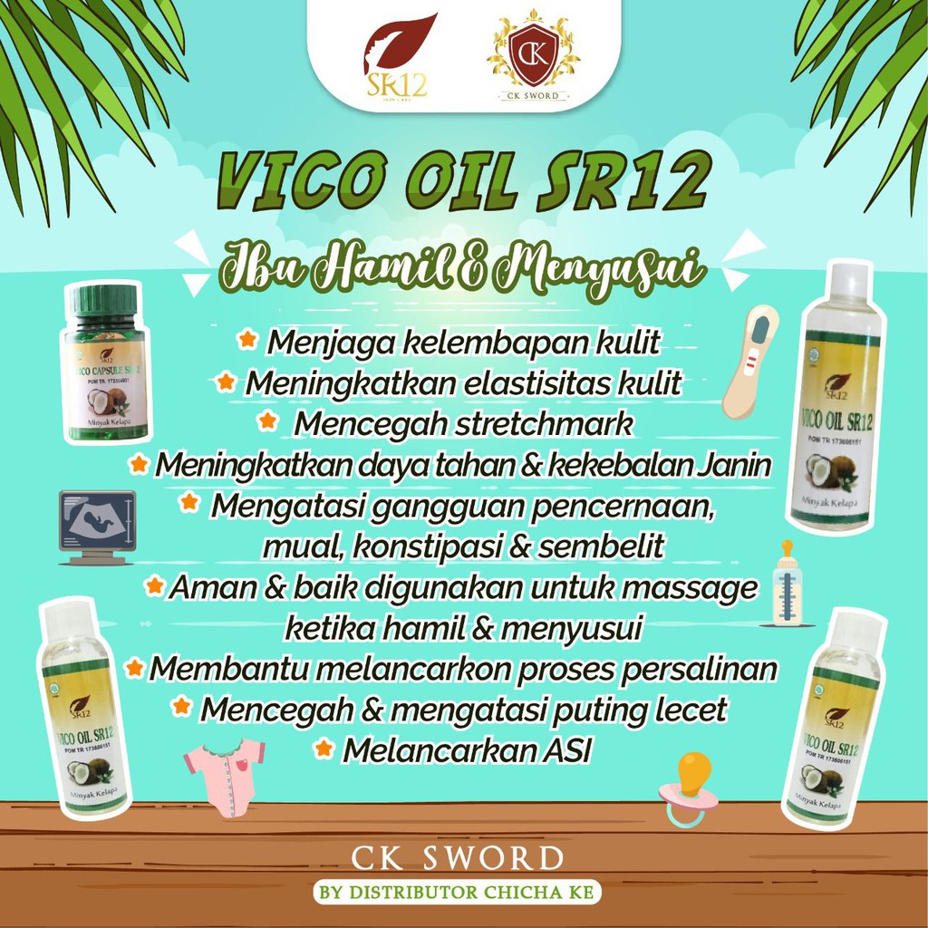 Vico Oil Sr12 Minyak Kelapa Murni Untuk Cegah Corona Dan Minyak Kelapa Bayi Shopee Indonesia