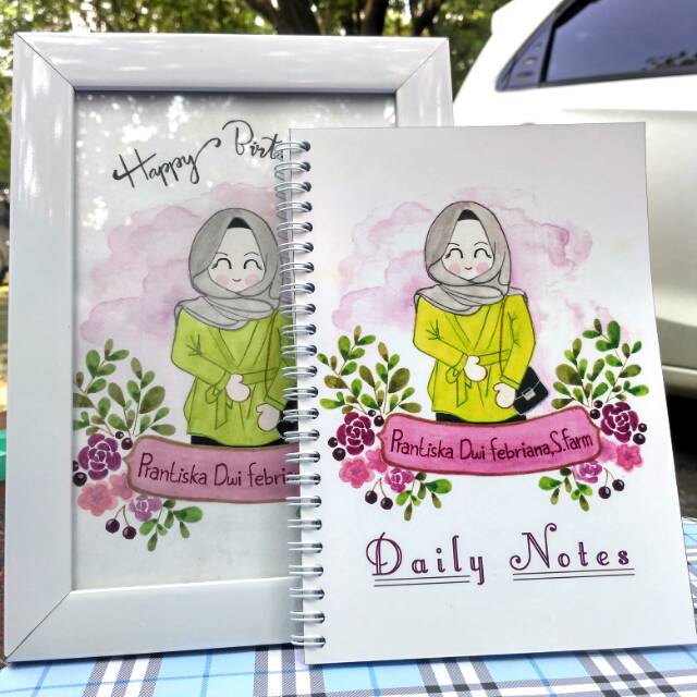 

Kado Special : Paket Warercolour Painting + Daily Notes