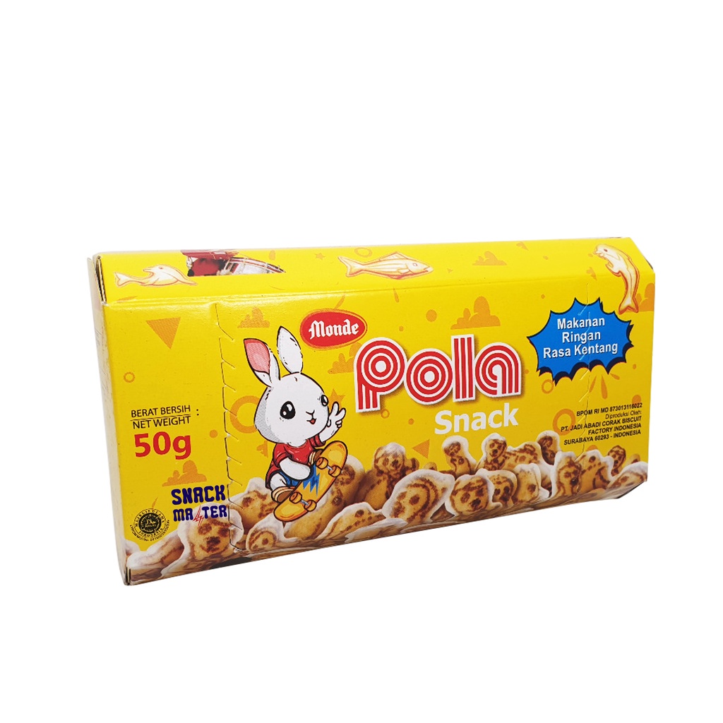 

Monde Pola Snack Hexa - Netto 50 gr