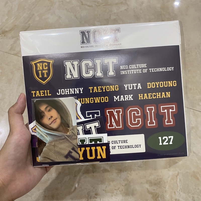 NCIT Removable Laptop Deco Sticker Set [JAEHYUN]