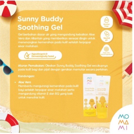 MOMAMI SUNNY BUDDY SOOTHING 100ML After Sun Care Bayi