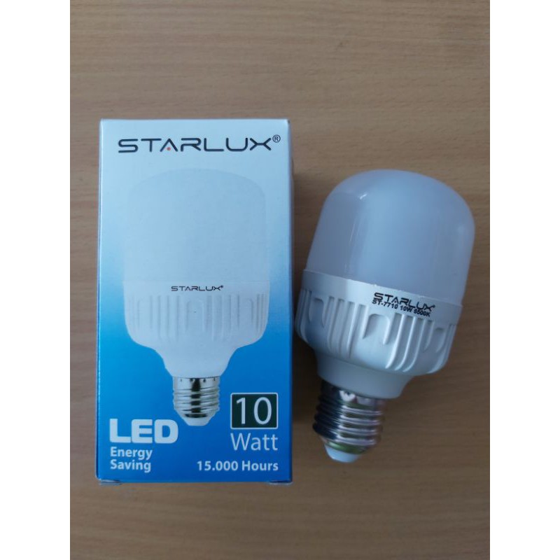 Led Bulb/ Lampu/ Bohlam Led Starlux 10 Watt Cool Daylight Putih