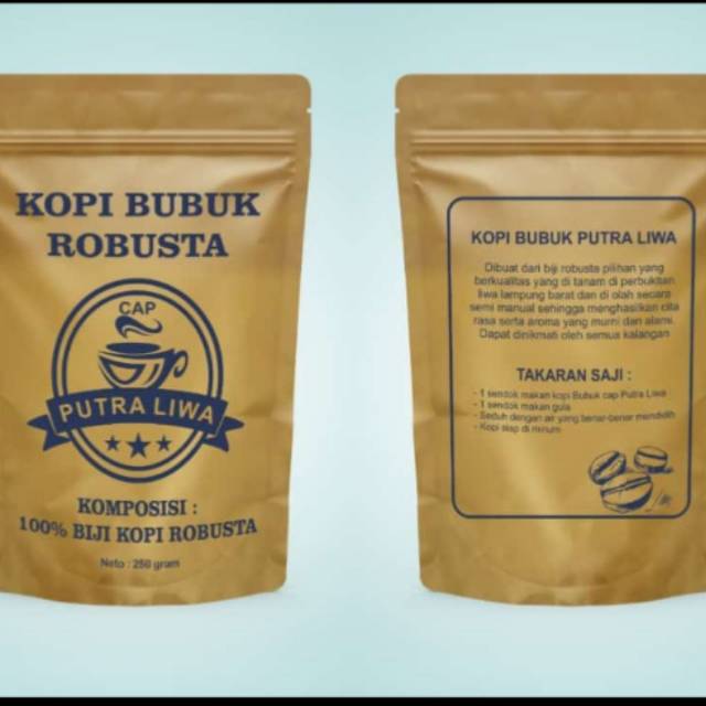 

Kopi bubuk putra liwa