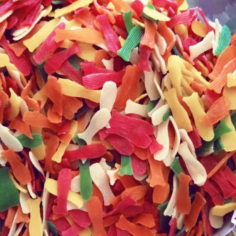 

kerupuk arwana warna