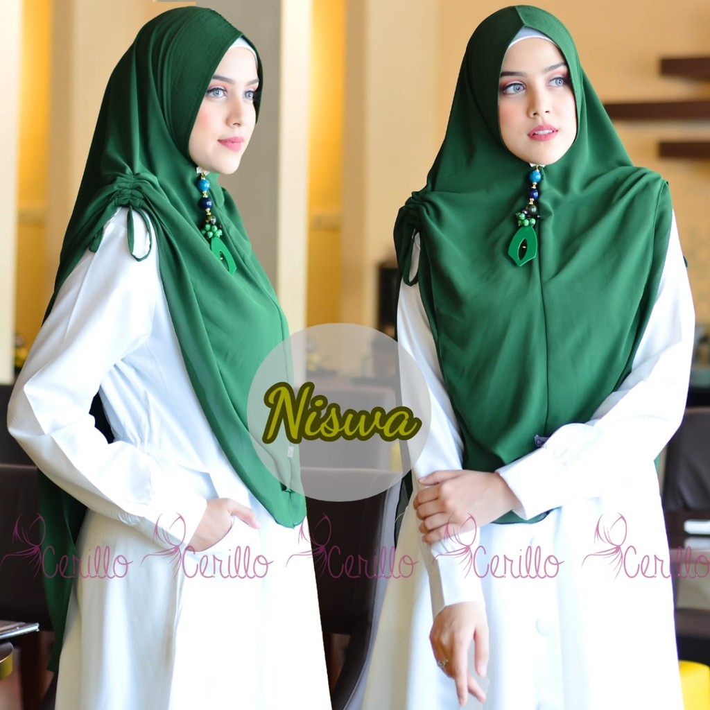 KHIMAR SYARI HIJAB FASHION MUSLIM NISWA ORIGINAL CERILLO