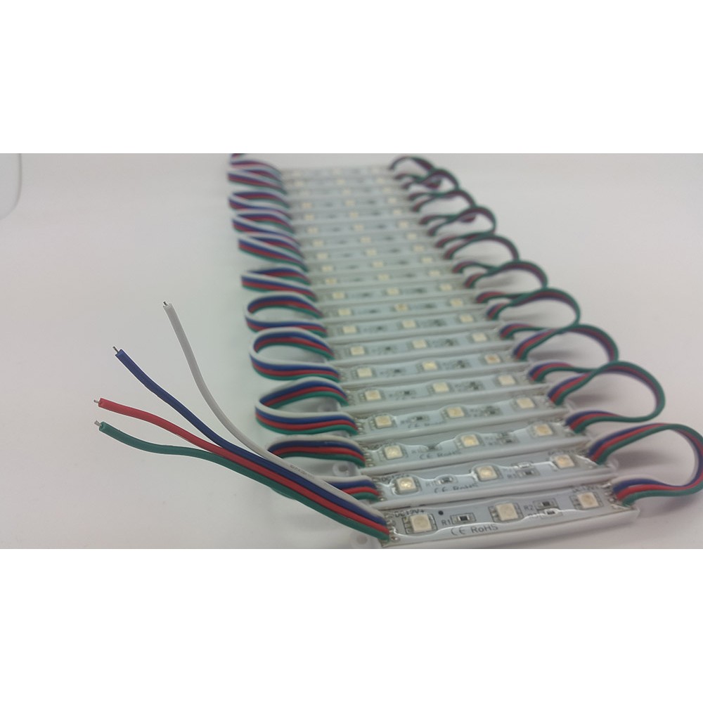 Cahaya RGB Super Bright waterproof SMD 5050 LED light module