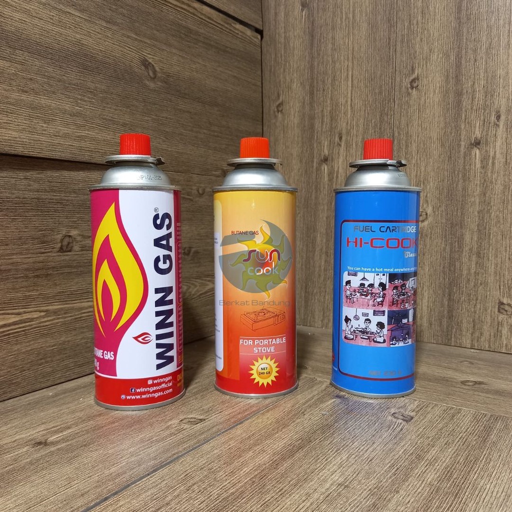 GAS HI-COOK/SUN COOK/WIN GAS (GAS MINI |GAS KOMPOR PORTABLE |GAS LAS |GAS KALENG)