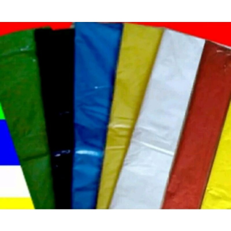 sampul plastik layangan koang warna