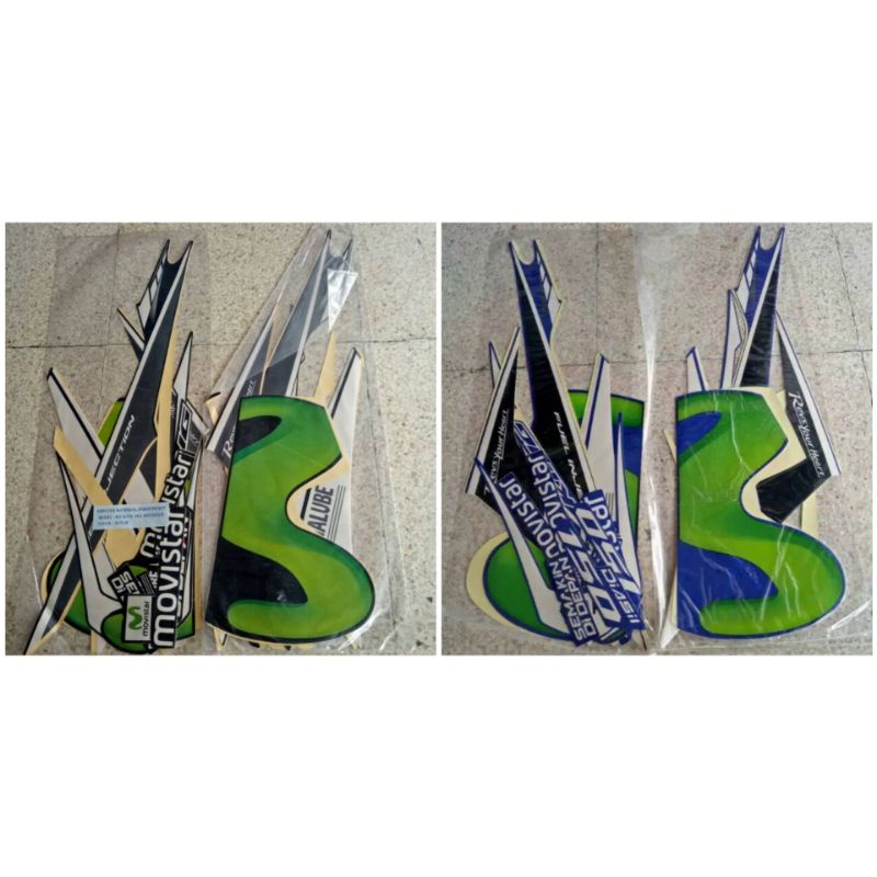 striping sticker yamaha MX KING 150 MOVISTAR Gp 2016