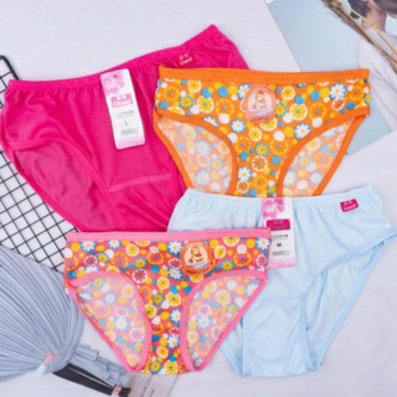 Celana dalam wanita polos esse size M,L,XL,XXL esse, cyber girl, chaoji Undies