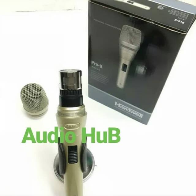 MIC KABEL HARDWELL PRO 9 ORIGINAL MICROPHONE HARDWELL PRO9 ORI