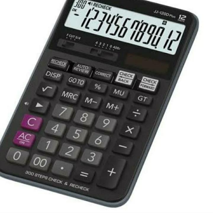 

Flash Sale - KALKULATOR CASIO JJ-120 D CHECK & CORRECT CALCULATOR DESKJJ-120D 시