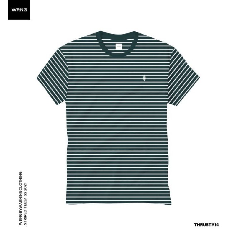 KAOS STREEP WARNING CLOTHING/DISTRO ORIGINAL