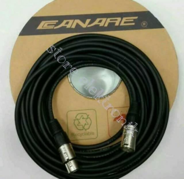 Kabel Mic Canare Standar 10 Meter XLR Female To Canon XLR Male