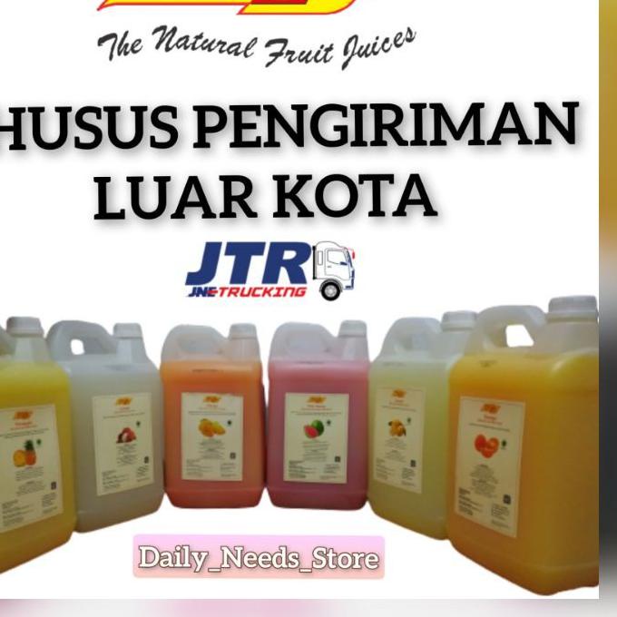 

【⚡TAR】 TOZA JUS / JUICE 5 LITER (KHUSUS LUAR KOTA) termurah se indonesia