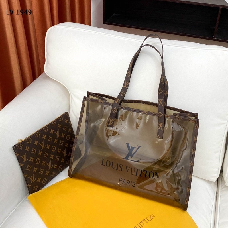 Tas Louis Vuitton Tote Transparent Bag