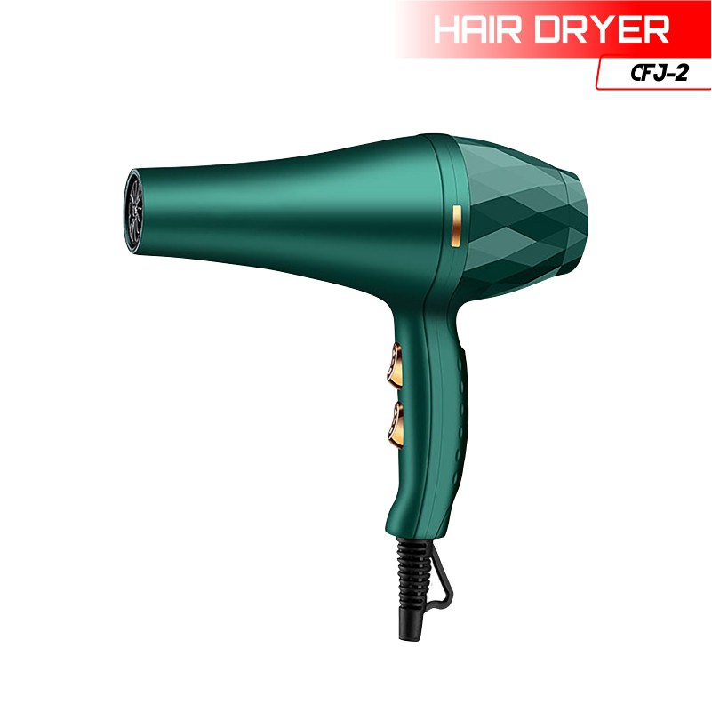 Pengering Rambut Compact Hair Dryer Hijau / Hair Dyer Mini Alat Profesional Beauty Salon