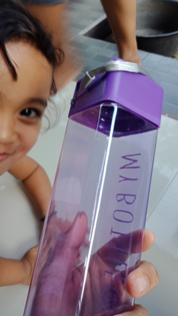 B ( B6 ) My Bottle Transparan Warna / Botol Minum Tahan Pecah Kwalitas Terbaik