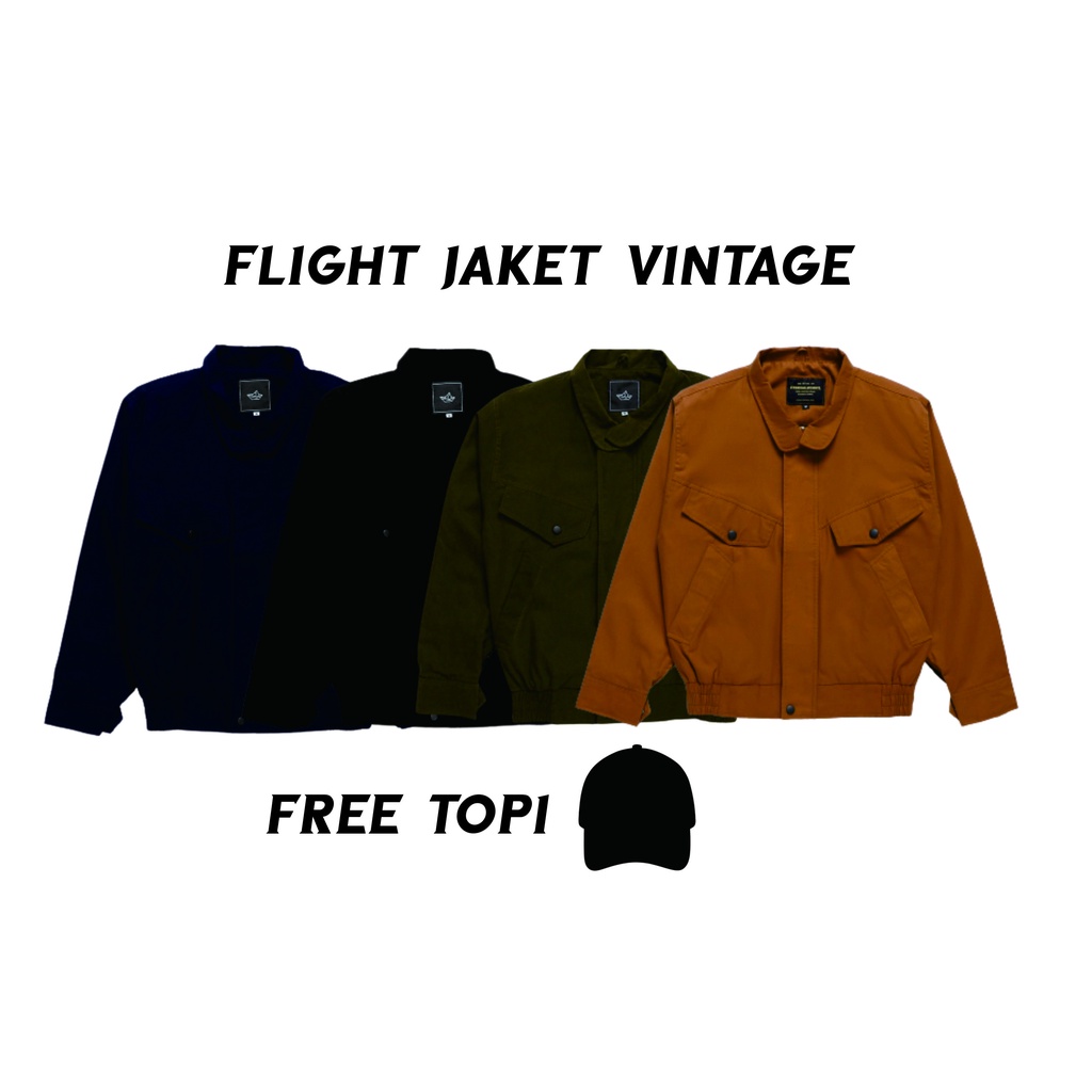 Flight jaket vintage premium jaket Distro COD / JAKET BOMBER ELEGANT