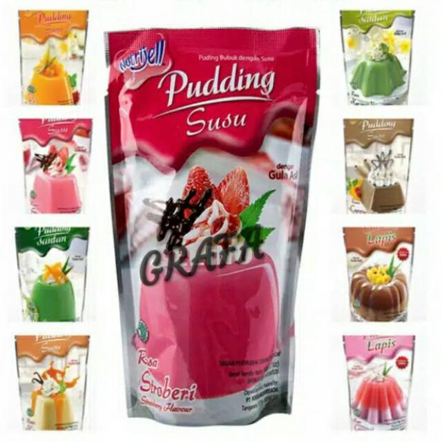 

Nutrijel Puding GRATIS PACKING BUBBLE WRAP