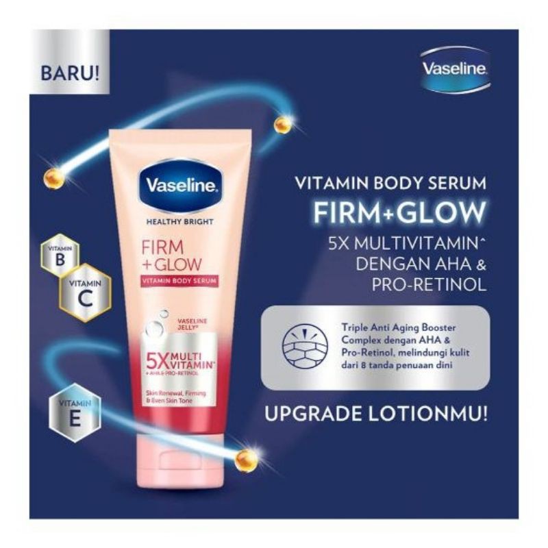 VASELINE FIRM+GLOW SERUM 180ml