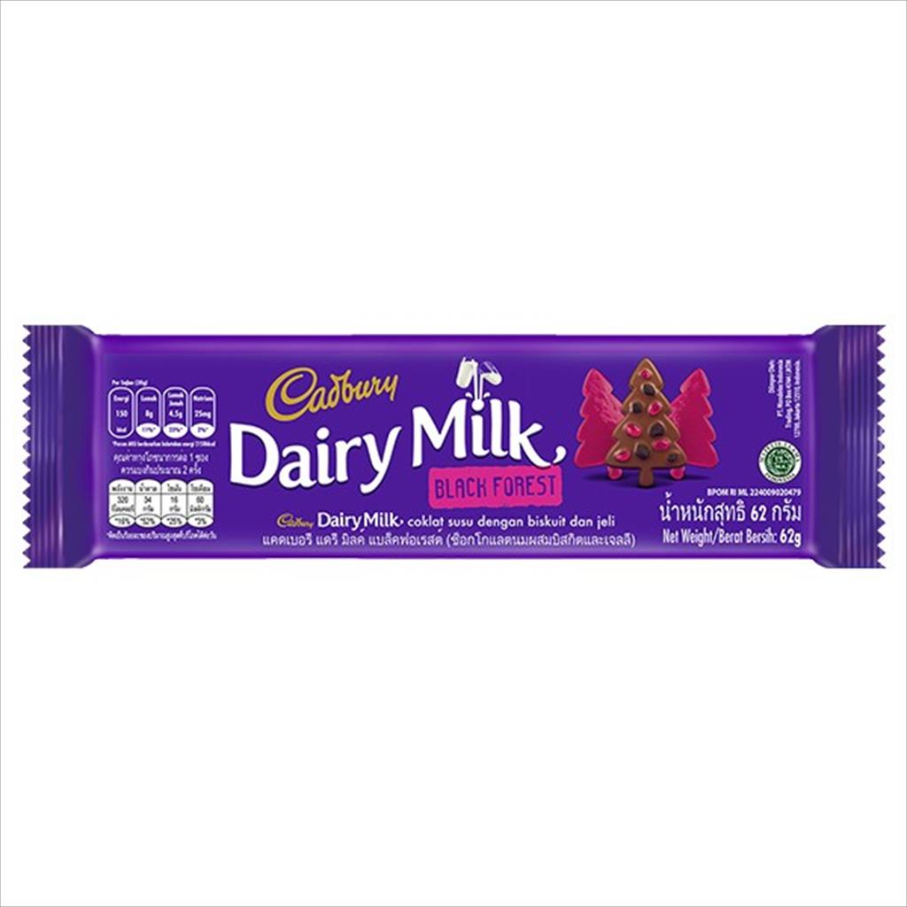 

Cadbury Dairy Milk Black Forest 62 Gr