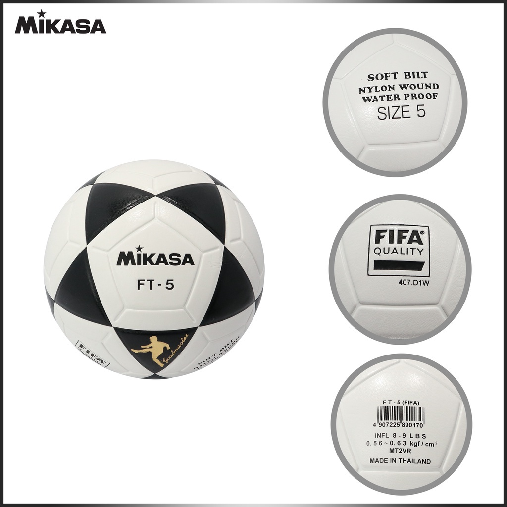 Bola Kaki Mikasa FT-5 / Sepak Bola FT 5 Original
