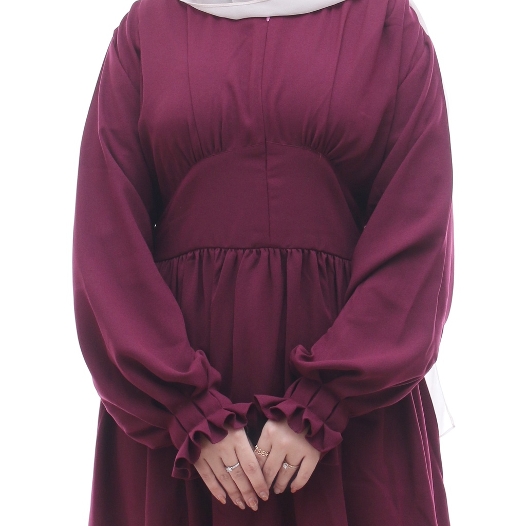 SERODJA Adinda Dress, Gamis Basic Simple Rempel