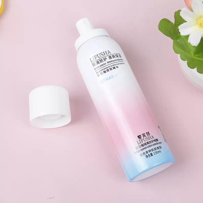 LS Body Spray Pemutih Pencerah Badan INSTAN SUNSCREEN WHITENING 150ML