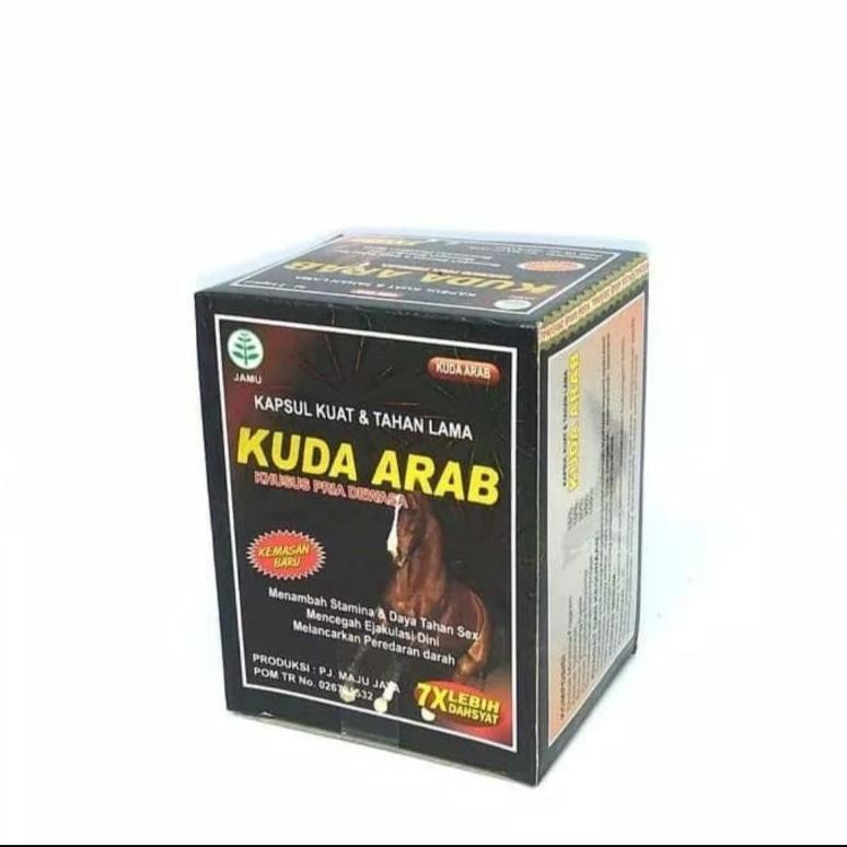 Terlaris obat Herbal kuda arab asli kapsul Obat KUAT Diranjang TAHAN LAMA